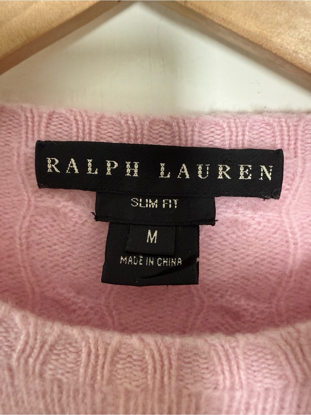 Ralph Lauren Cable Knit 100% Cashmere Sweater Quiet Luxury Preppy Old Money Soft - Picture 4 of 8